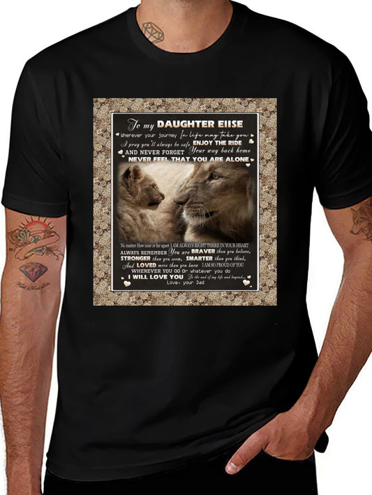 Lion To My Daughter EIIS T-Shirt