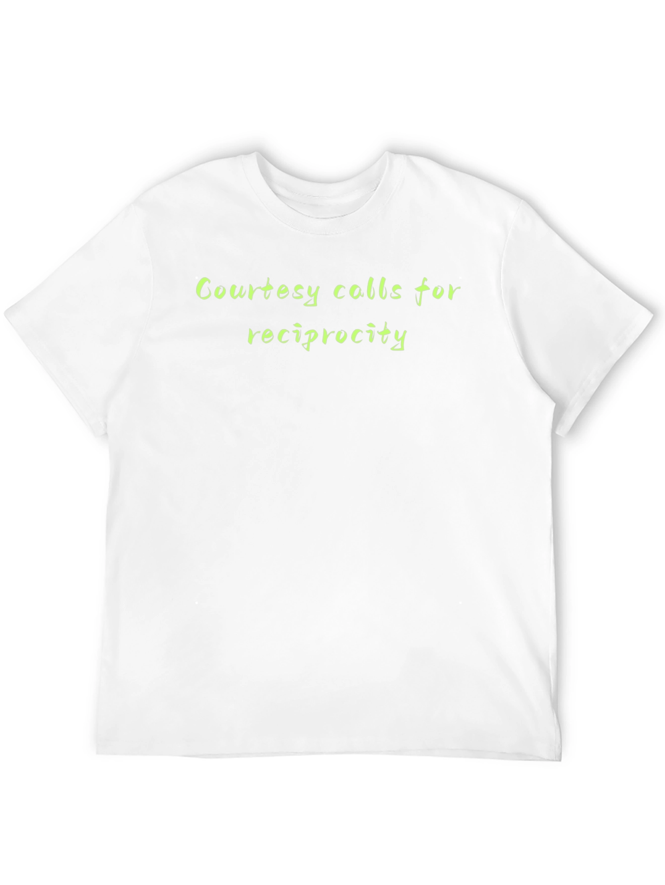Courtesy Calls T-Shirt - Black