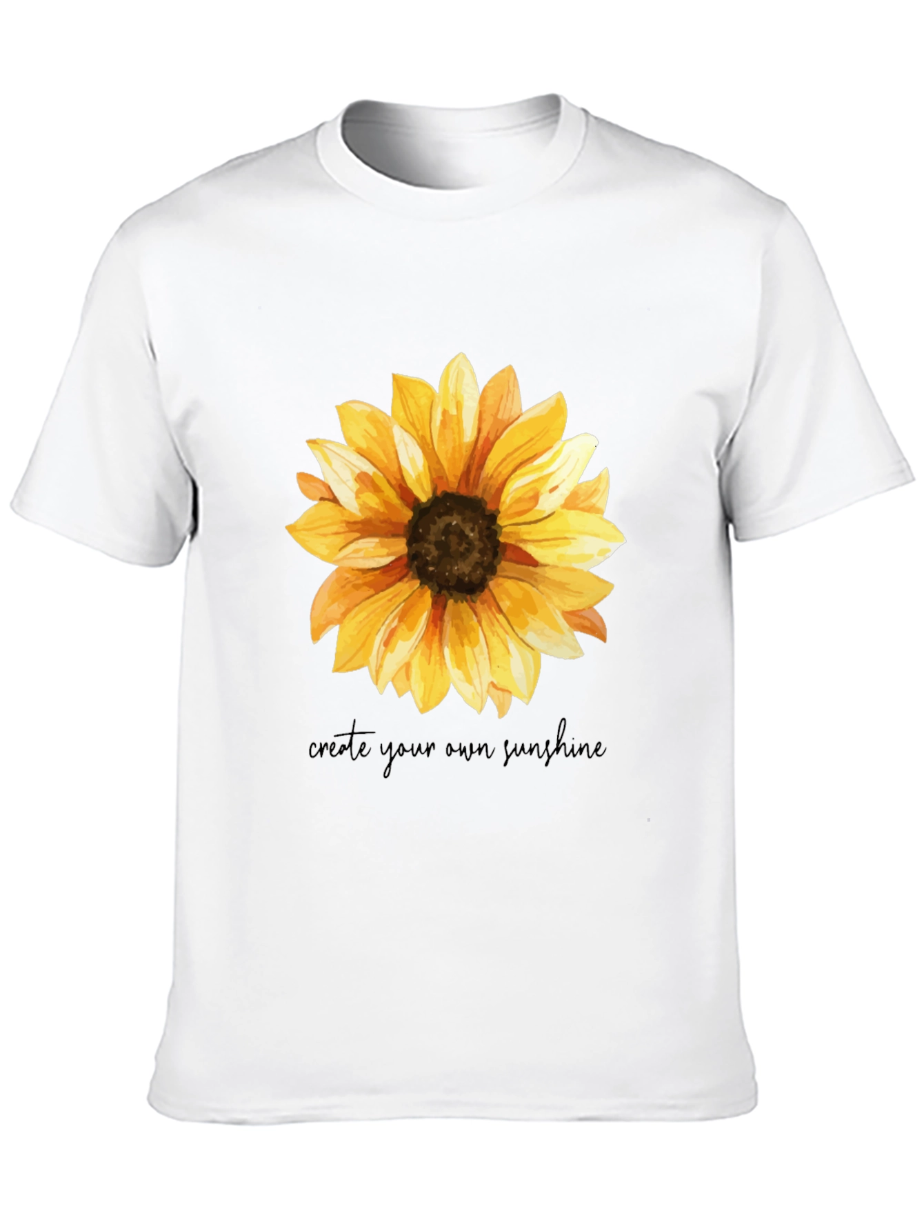 Sunflower Graphic Tee - Create Your Own Sunshine