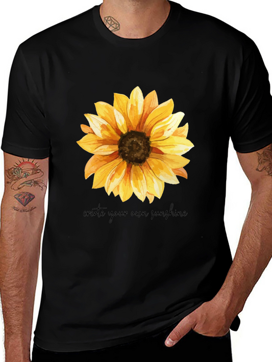 Sunflower Graphic Tee - Create Your Own Sunshine