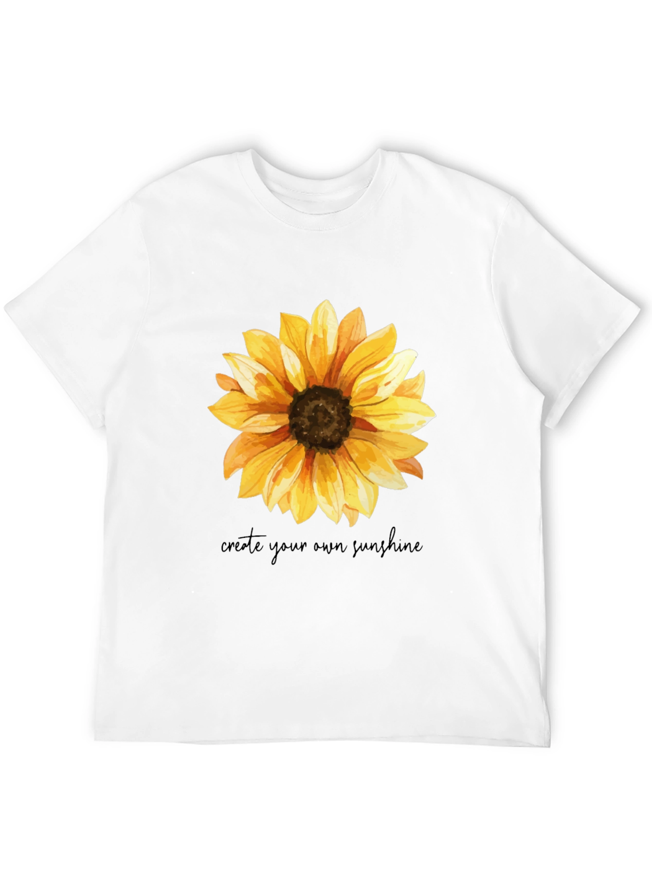 Sunflower Graphic Tee - Create Your Own Sunshine