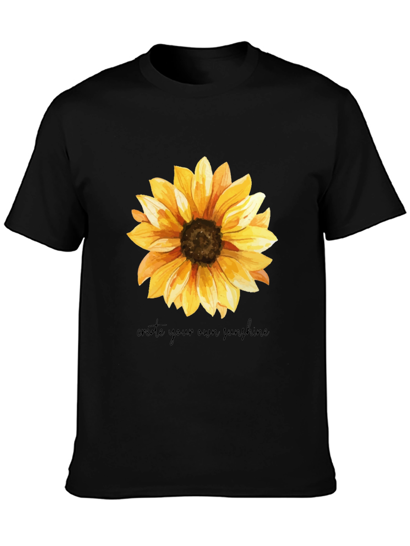 Sunflower Graphic Tee - Create Your Own Sunshine