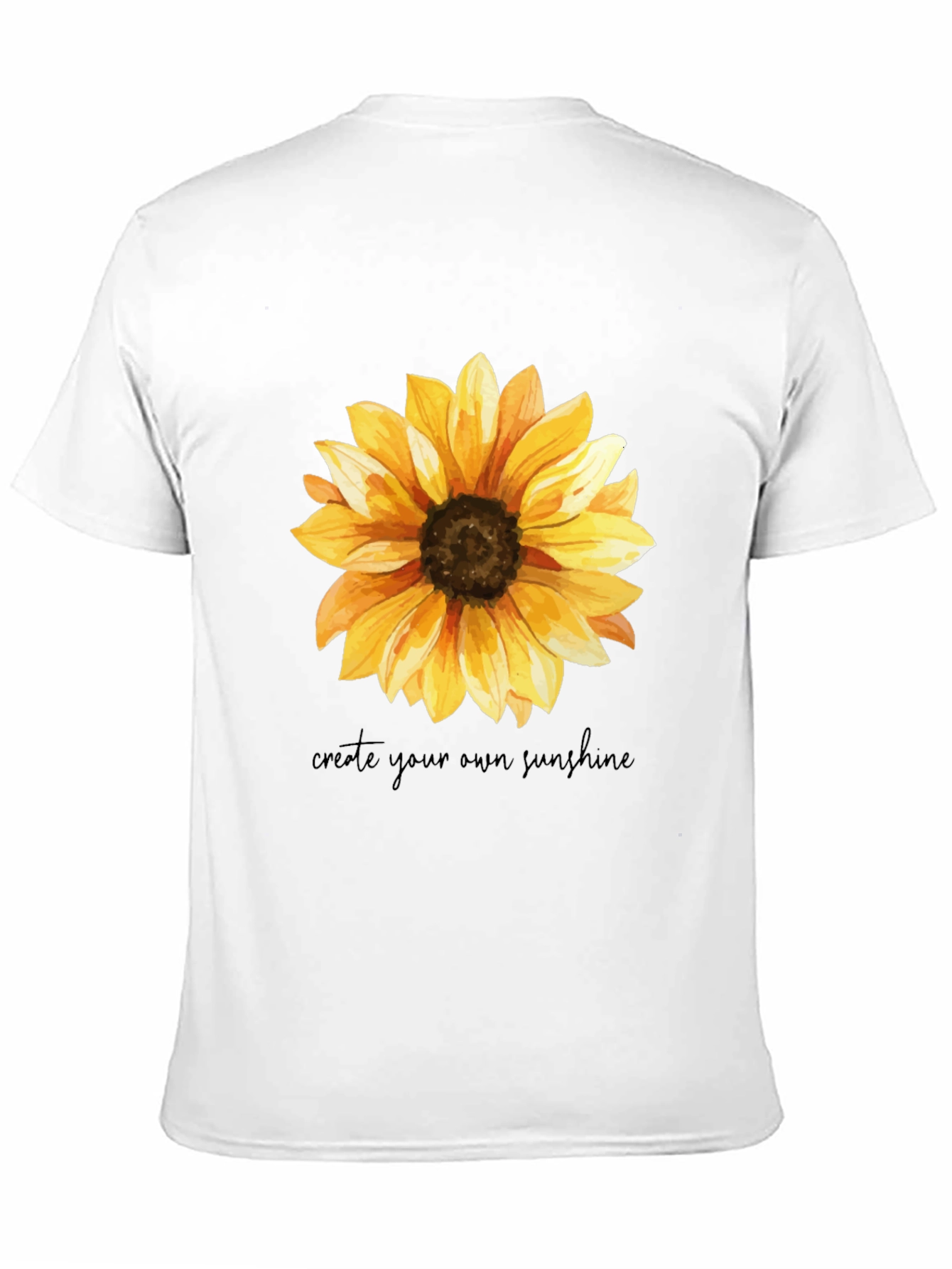 Sunflower Graphic Tee - Create Your Own Sunshine
