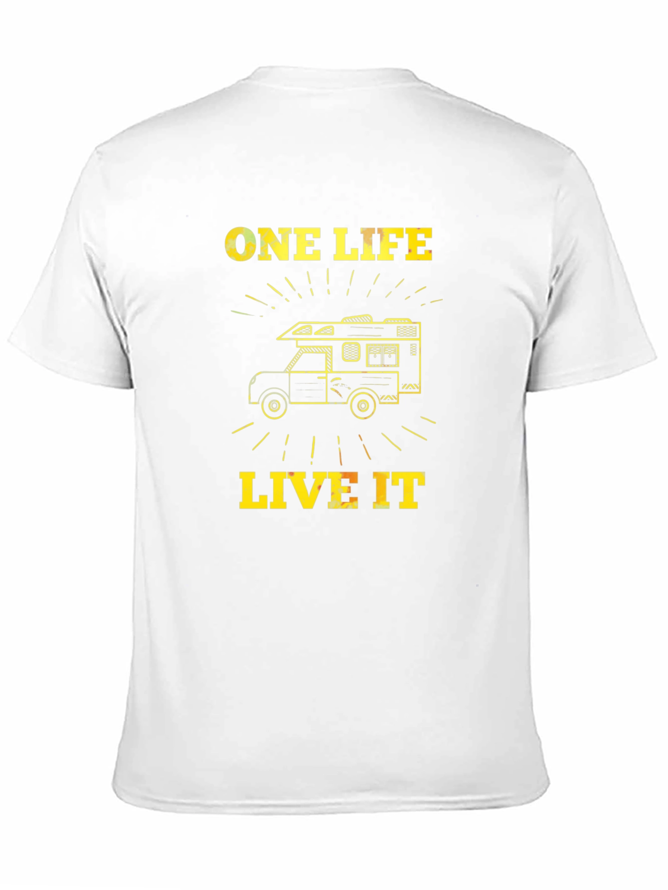 One Life Live It RV Graphic Tee - Black