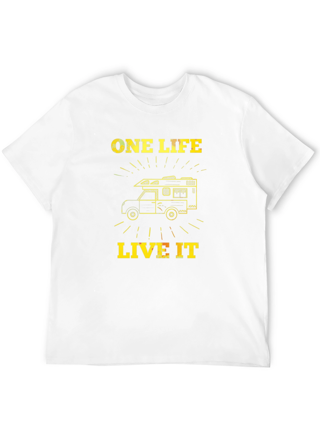 One Life Live It RV Graphic Tee - Black