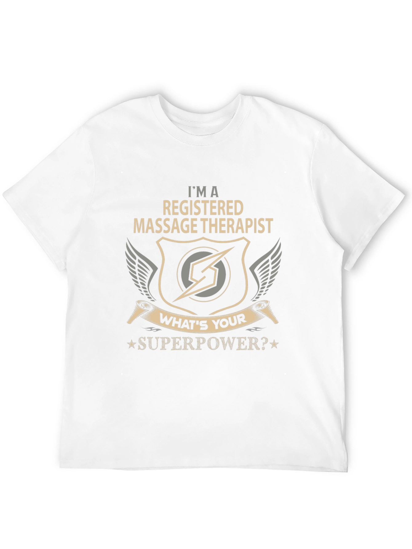 Registered Massage Therapist Superpower T-Shirt