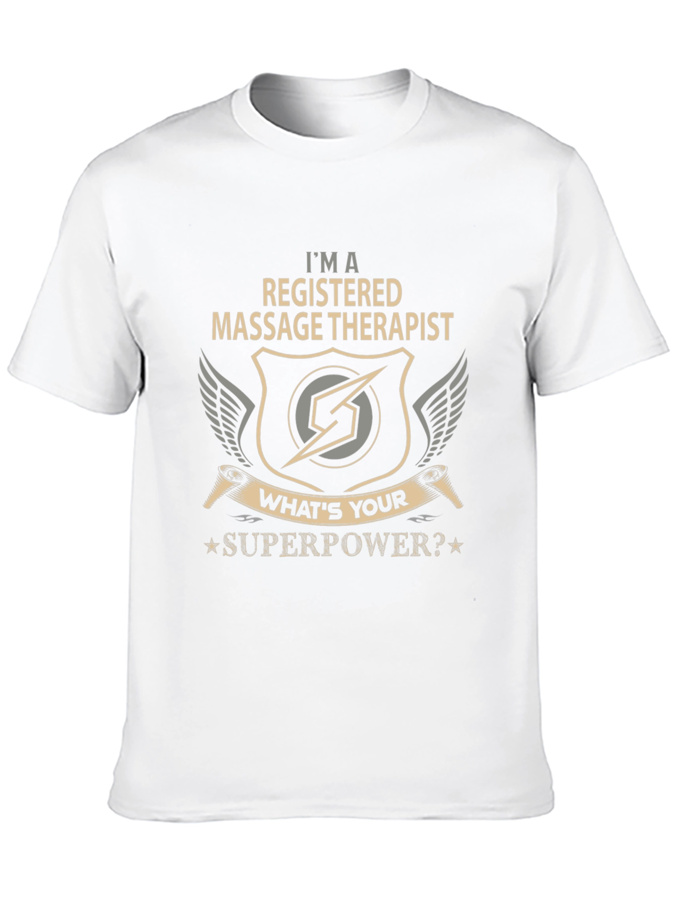 Registered Massage Therapist Superpower T-Shirt