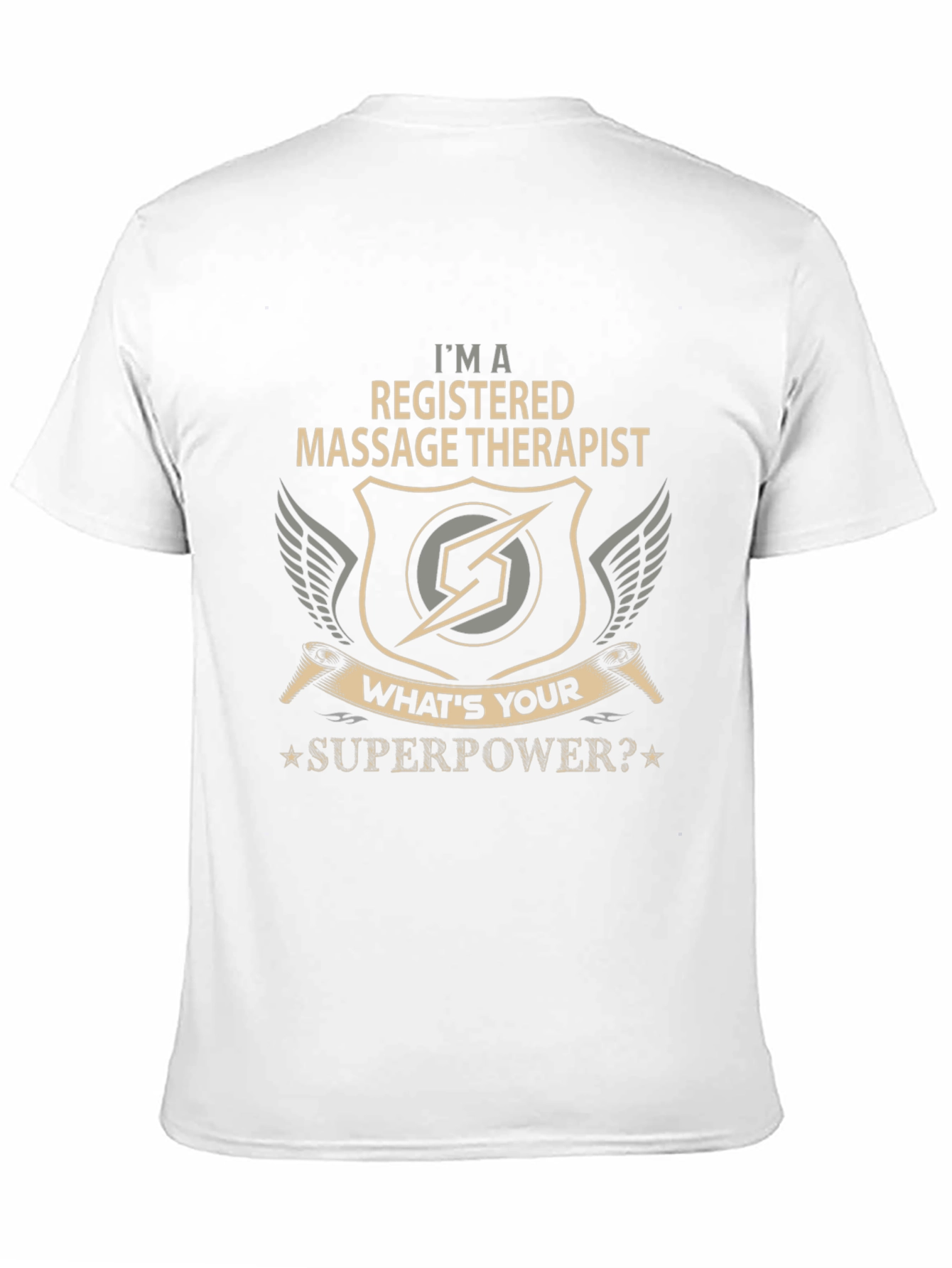 Registered Massage Therapist Superpower T-Shirt