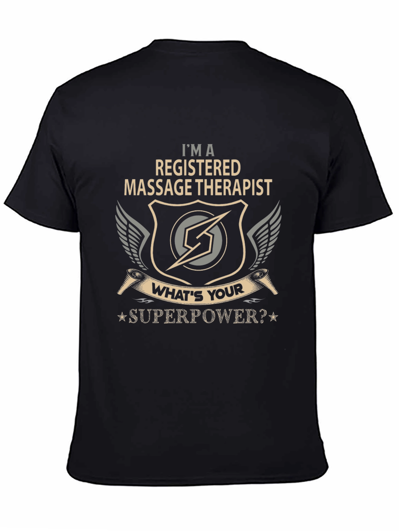 Registered Massage Therapist Superpower T-Shirt
