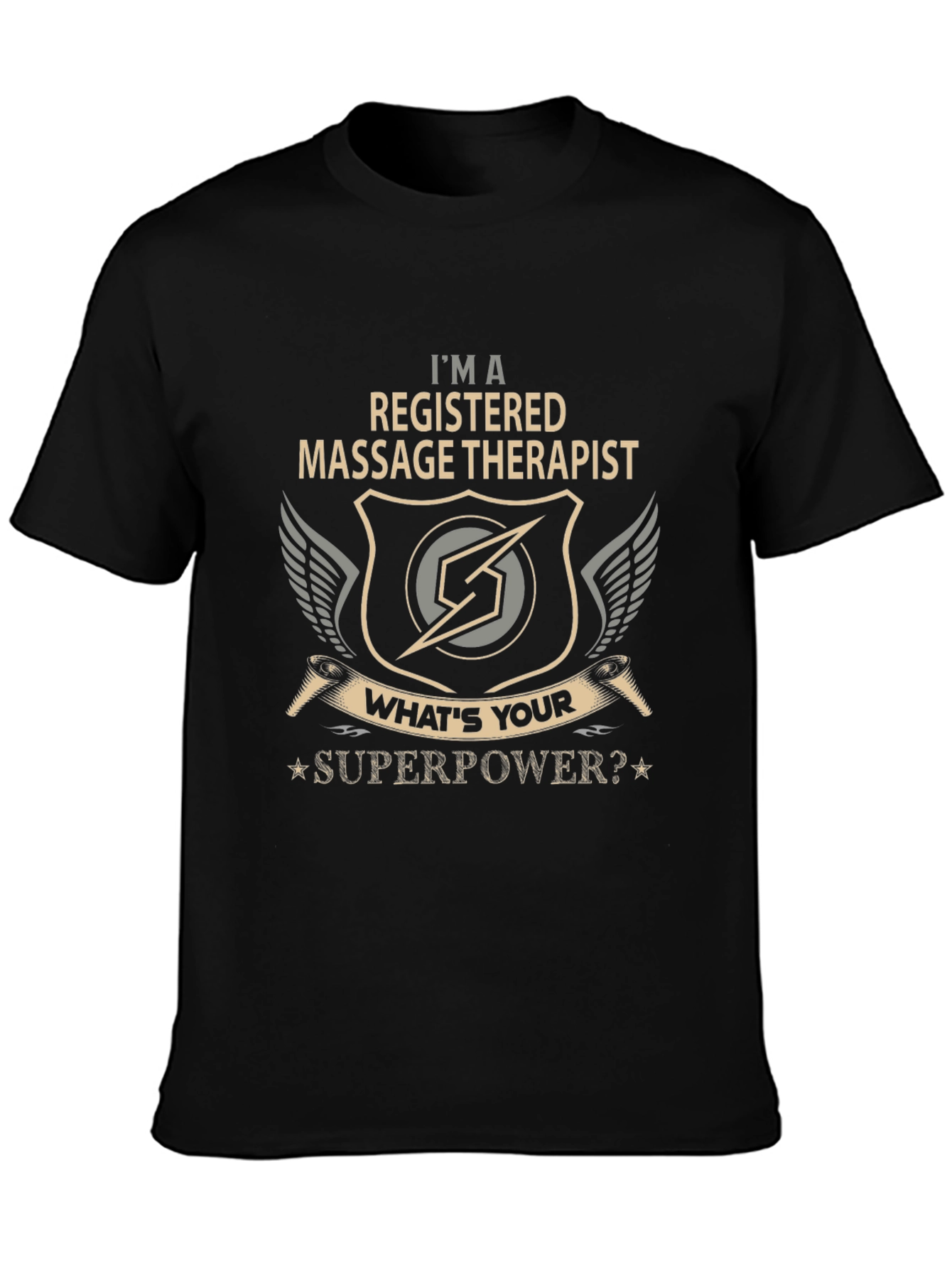 Registered Massage Therapist Superpower T-Shirt