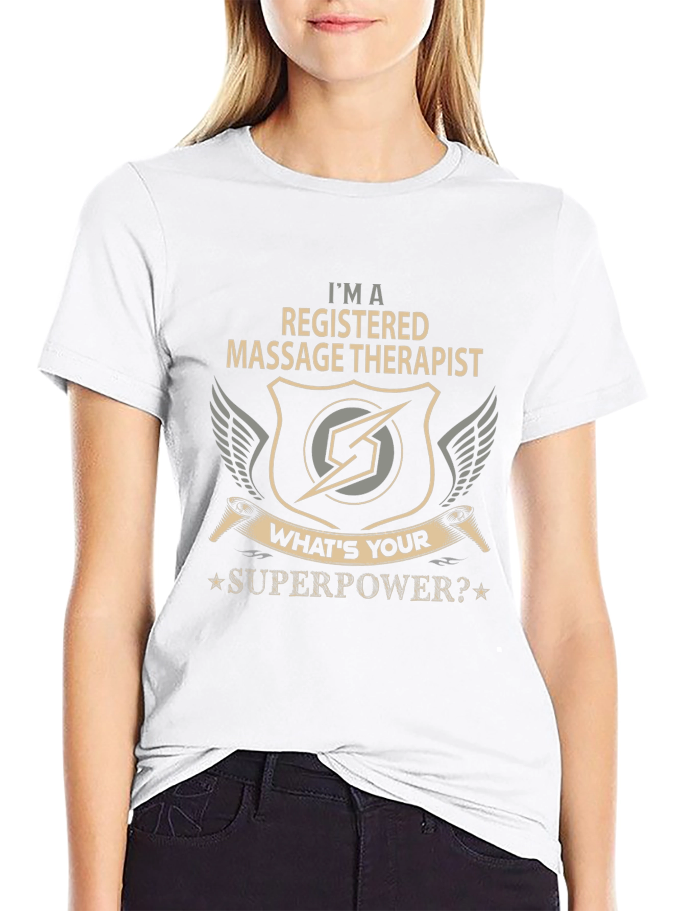 Registered Massage Therapist Superpower T-Shirt