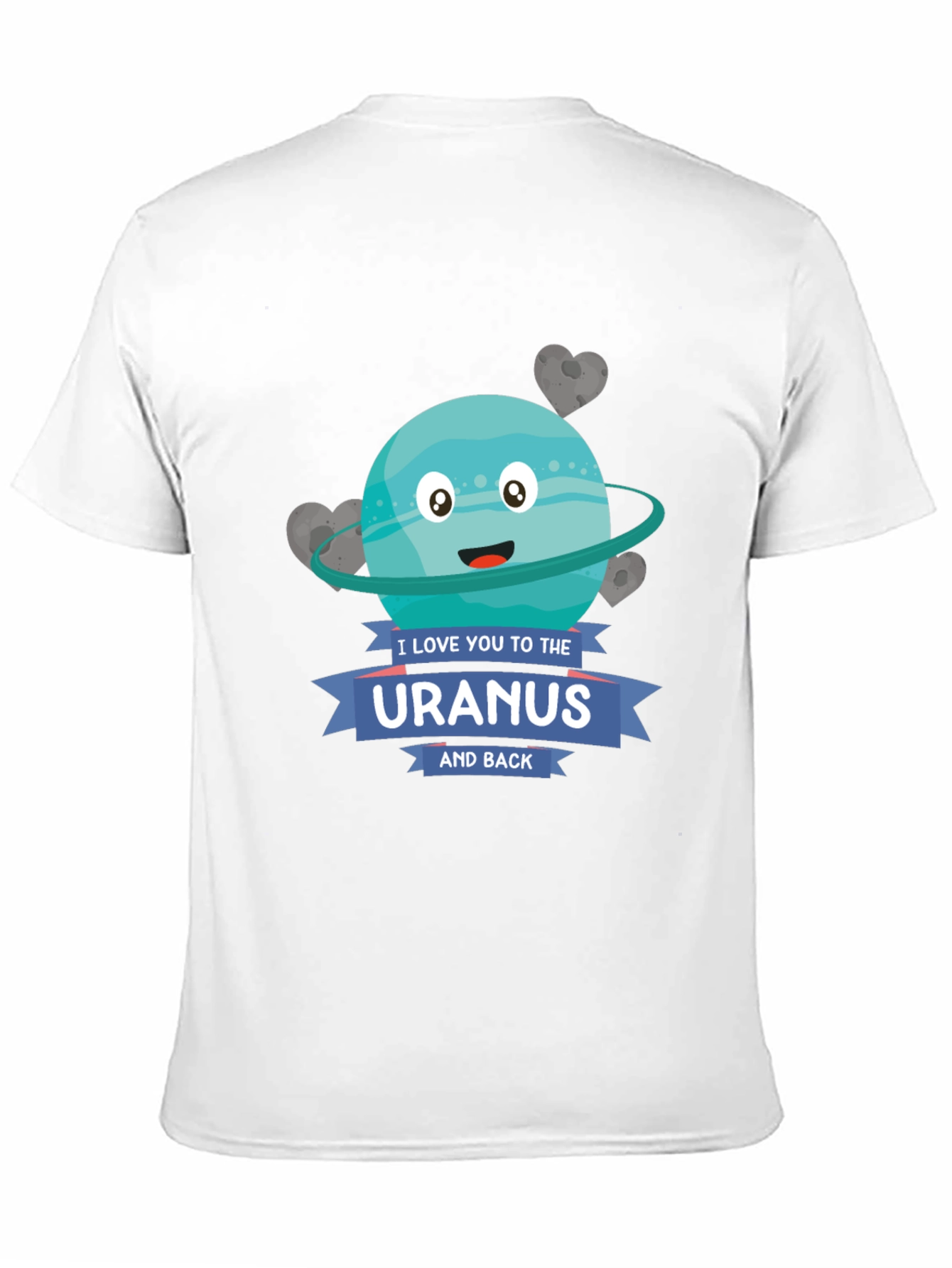 I Love You to Uranus Graphic T-Shirt