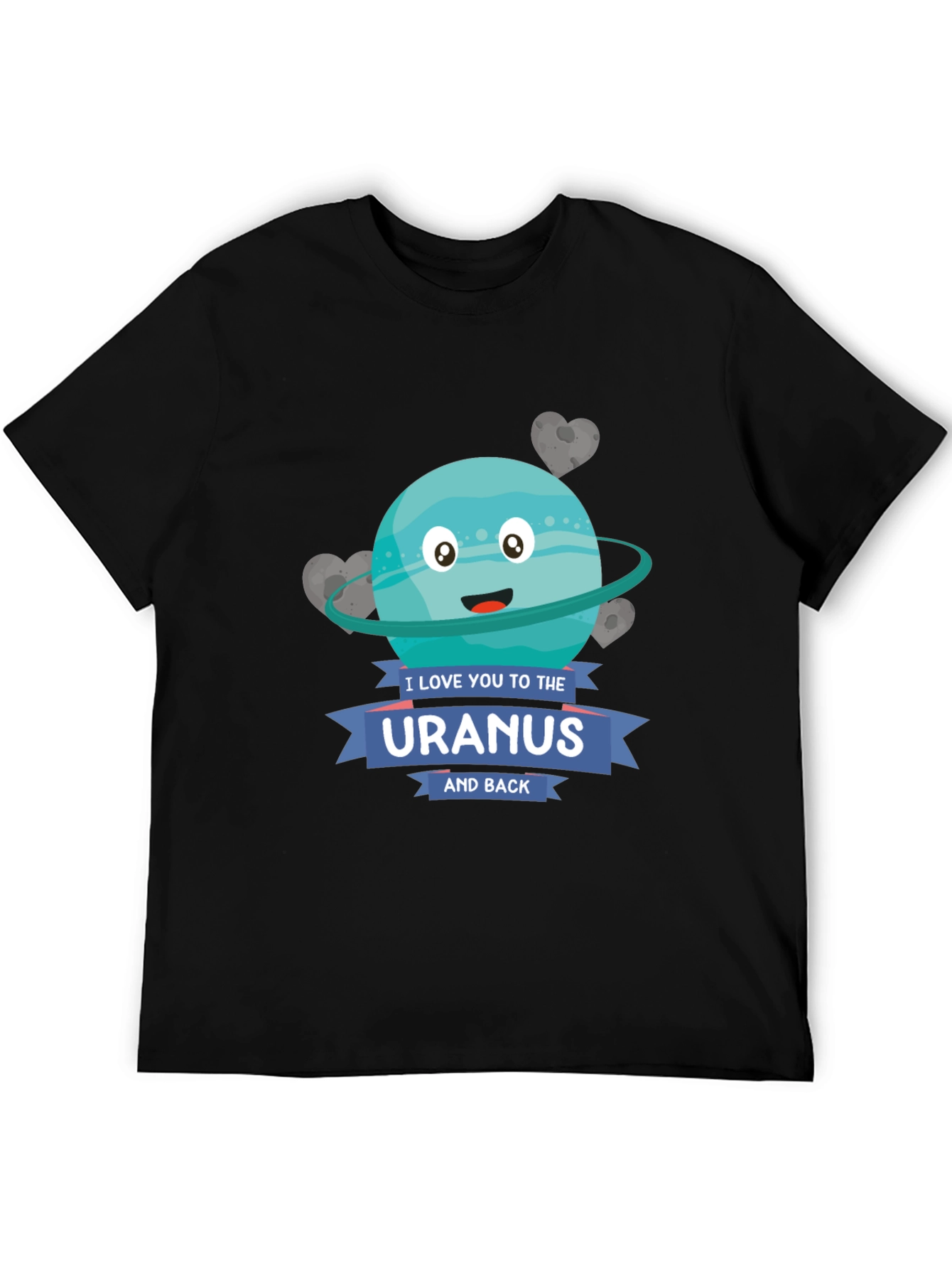 I Love You to Uranus Graphic T-Shirt