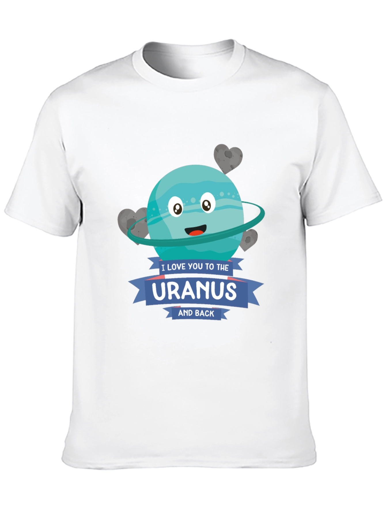 I Love You to Uranus Graphic T-Shirt