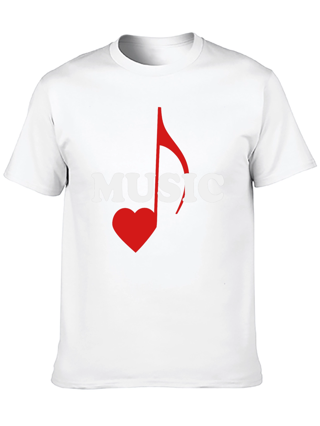Music Lover Graphic Tee - Black Cotton T-Shirt