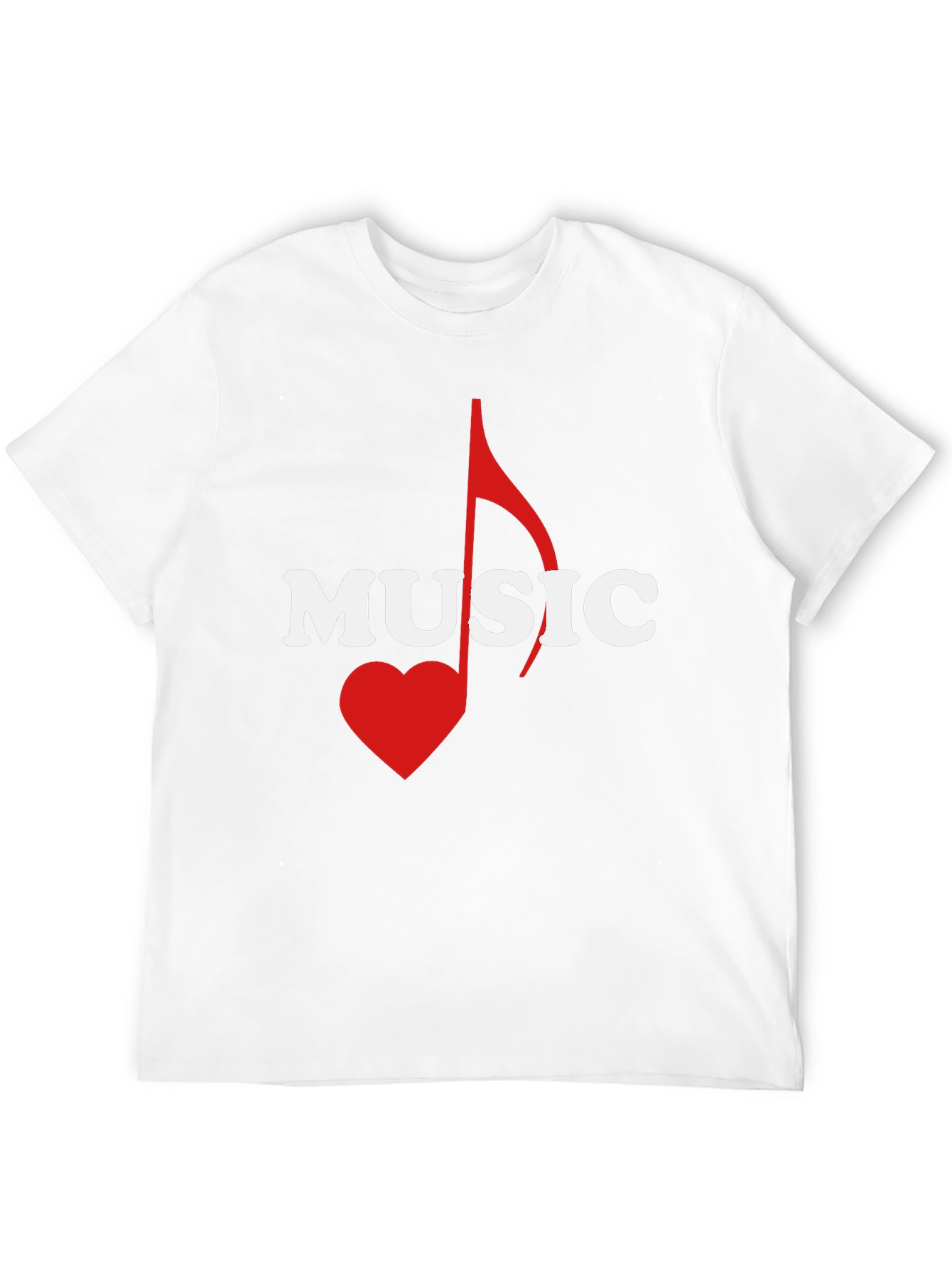 Music Lover Graphic Tee - Black Cotton T-Shirt