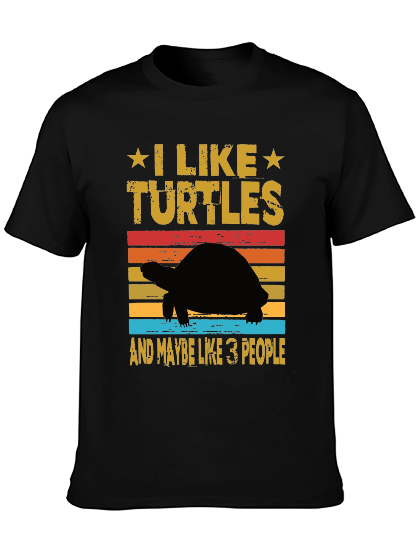 I Like Turtles Graphic Tee