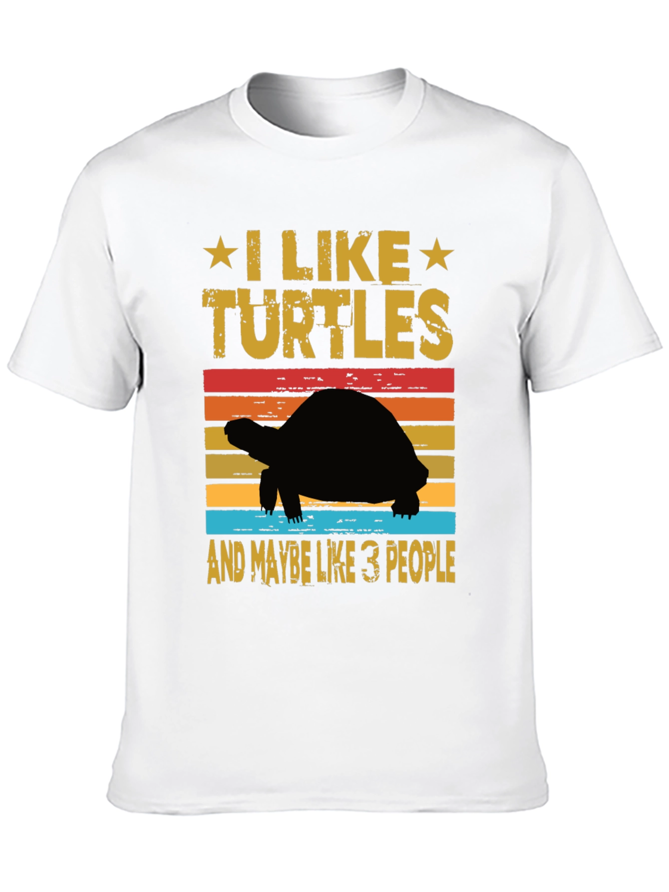 I Like Turtles Graphic Tee