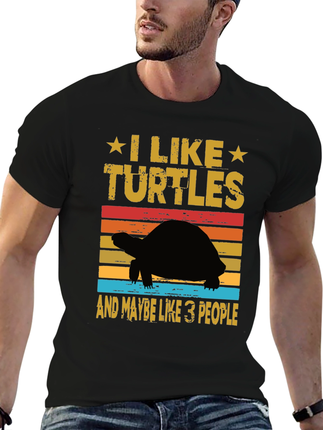 I Like Turtles Graphic Tee