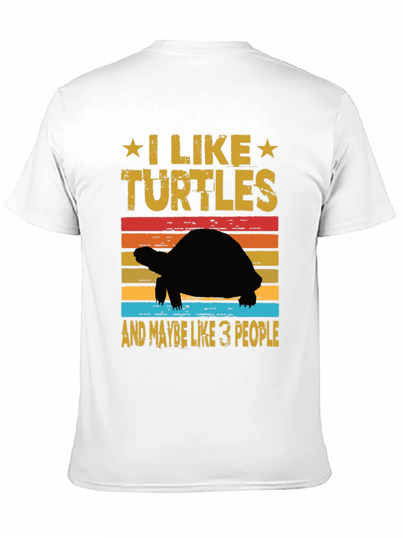 I Like Turtles Graphic Tee