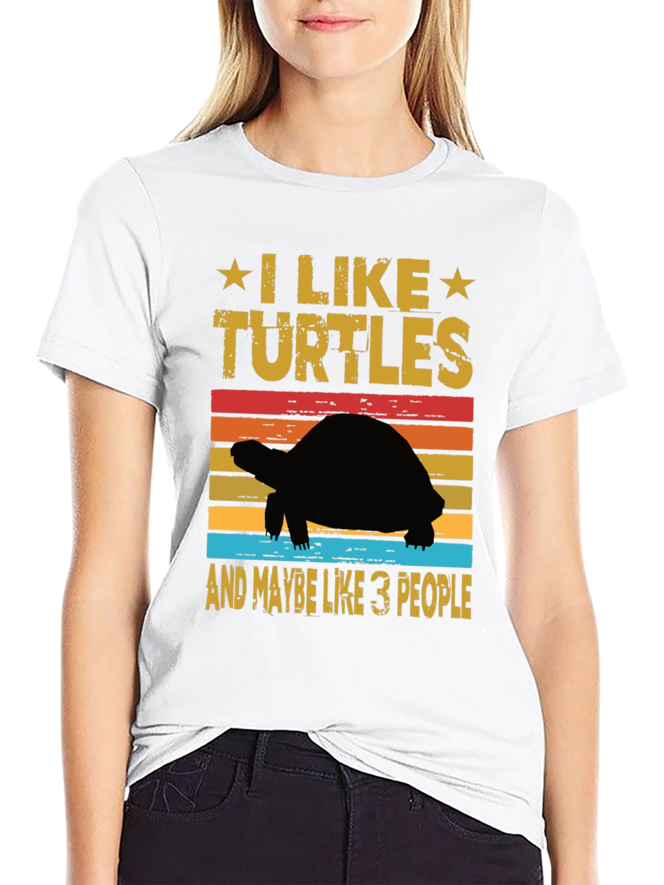 I Like Turtles Graphic Tee
