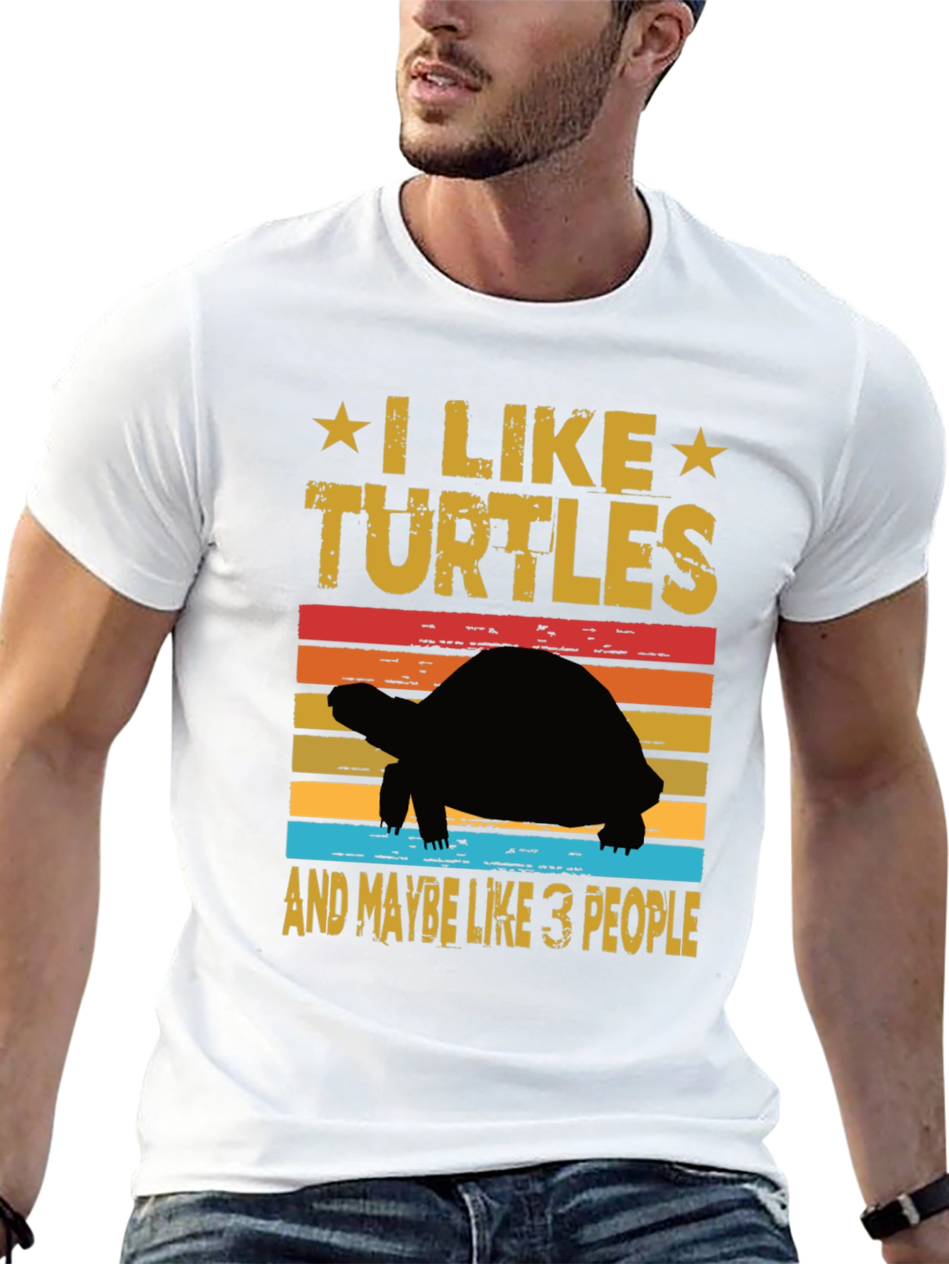 I Like Turtles Graphic Tee