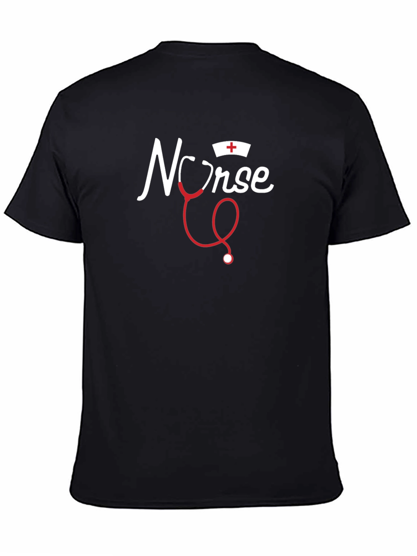 Nurse T-Shirt - Stethoscope Design Medical Apparel