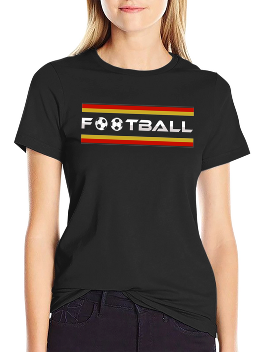 Football Graphic T-Shirt - Germany Colors
