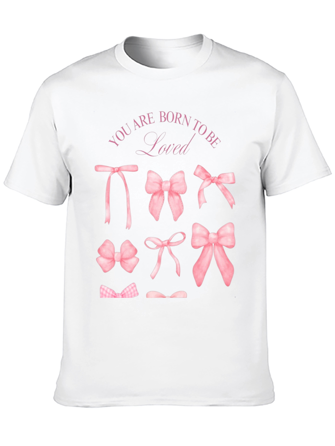 Born to Be Loved Bow T-Shirt
