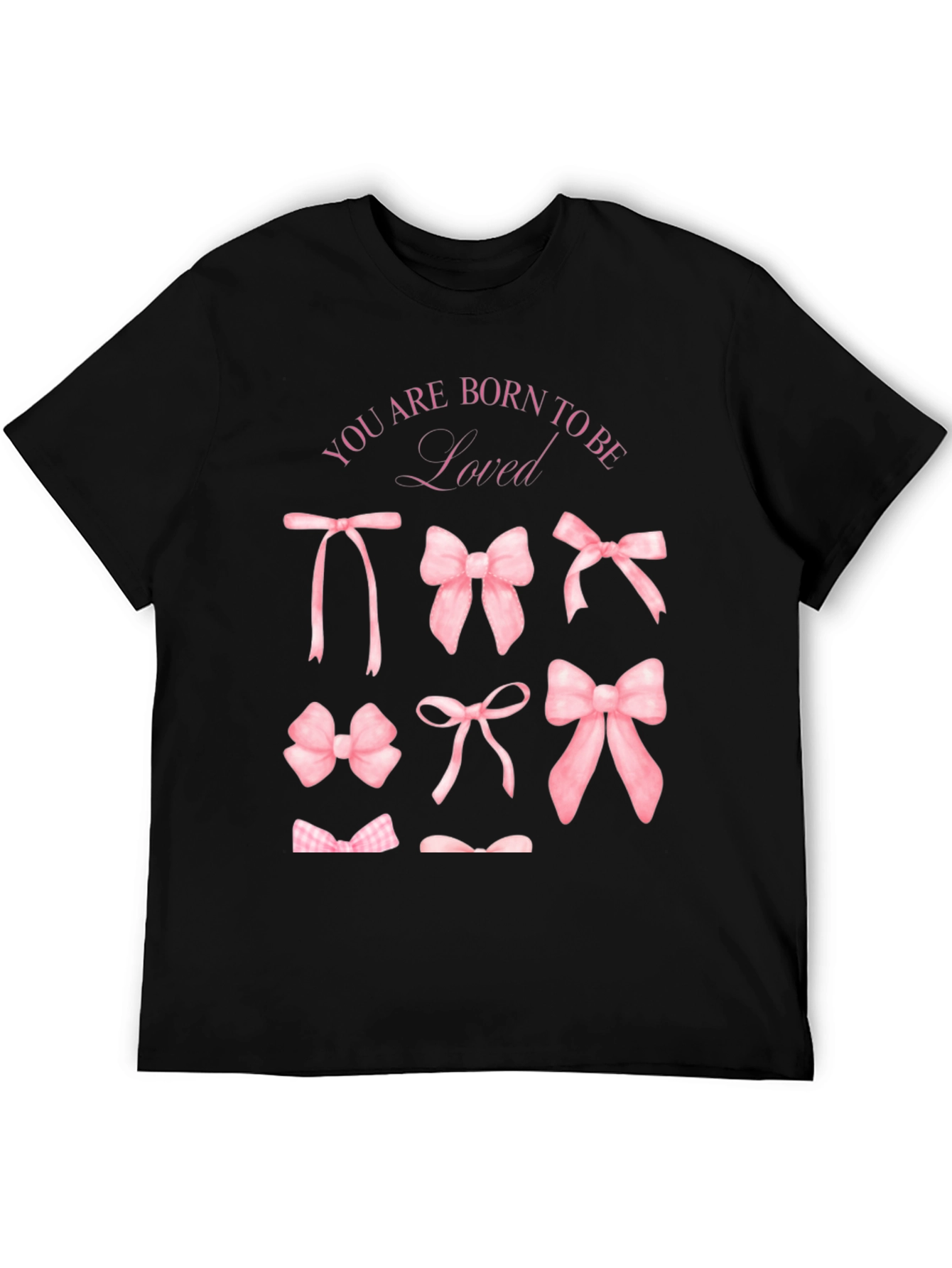 Born to Be Loved Bow T-Shirt