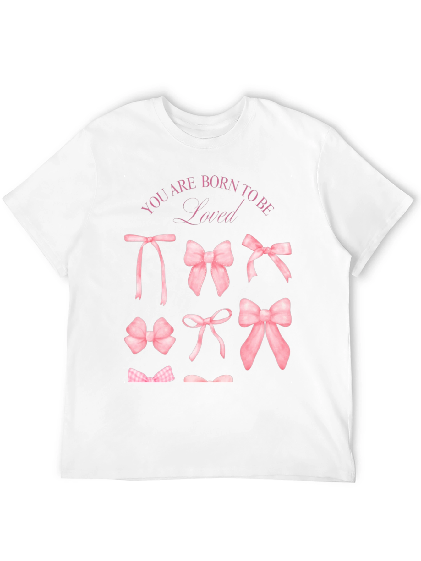 Born to Be Loved Bow T-Shirt