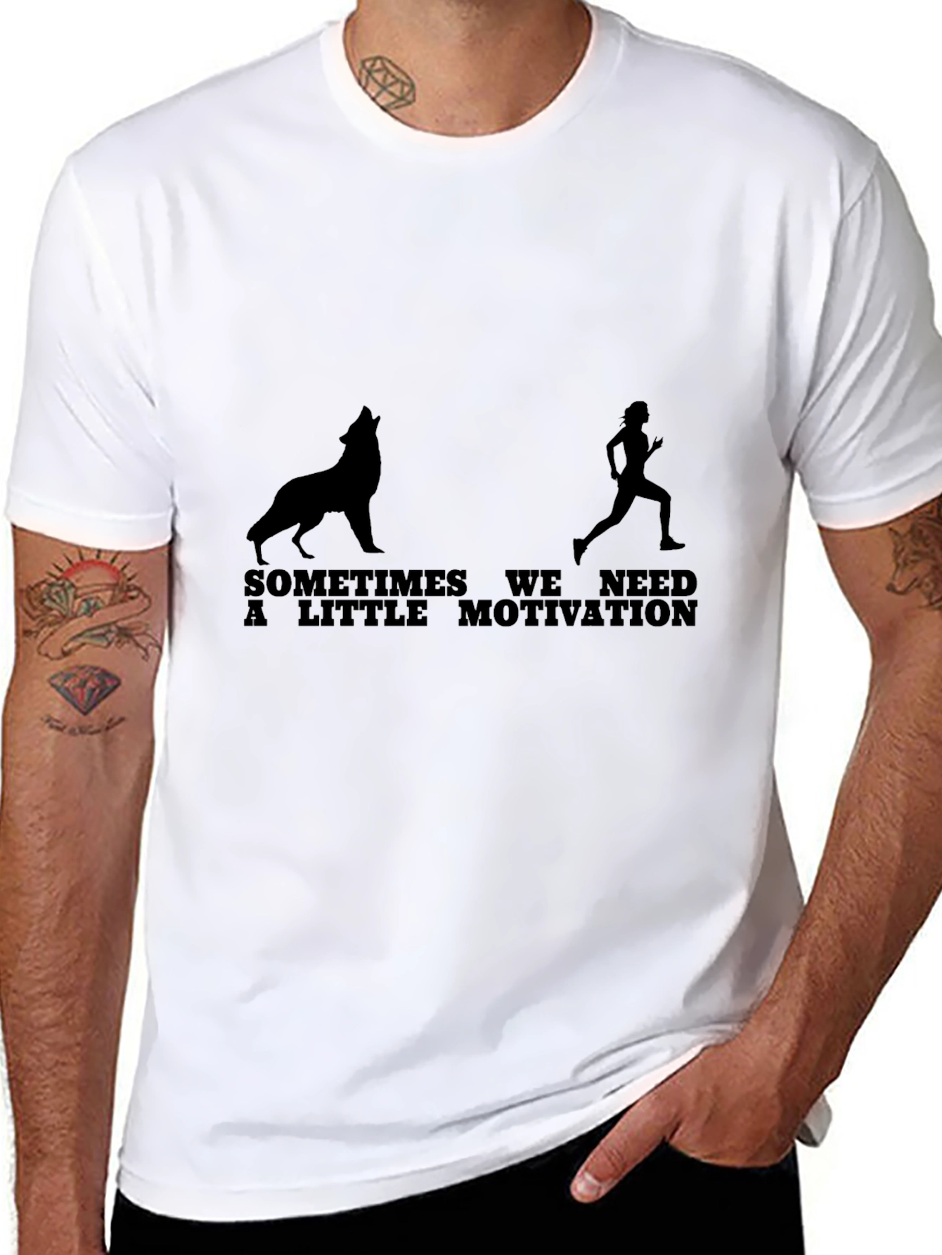 Motivation Running T-Shirt