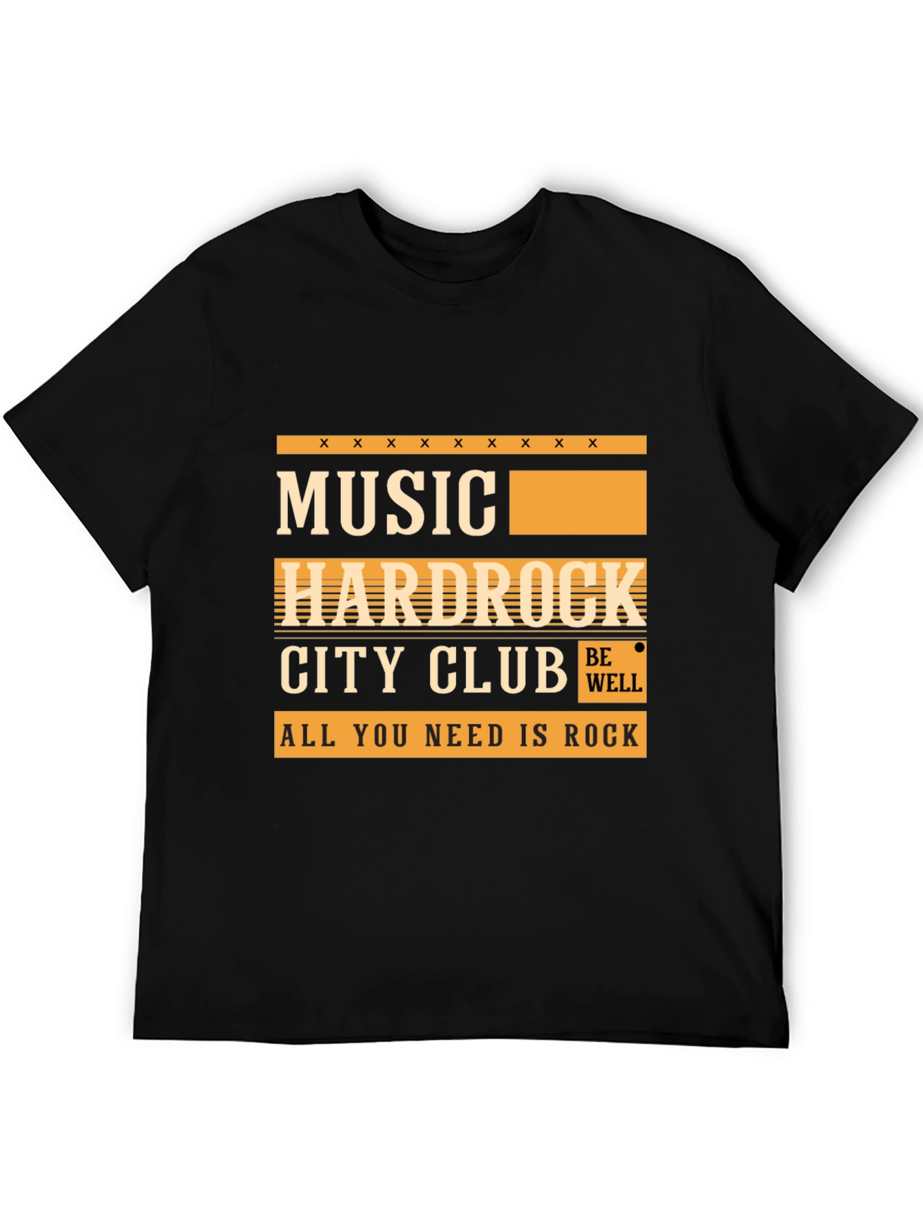 Music Hardrock City Club T-Shirt