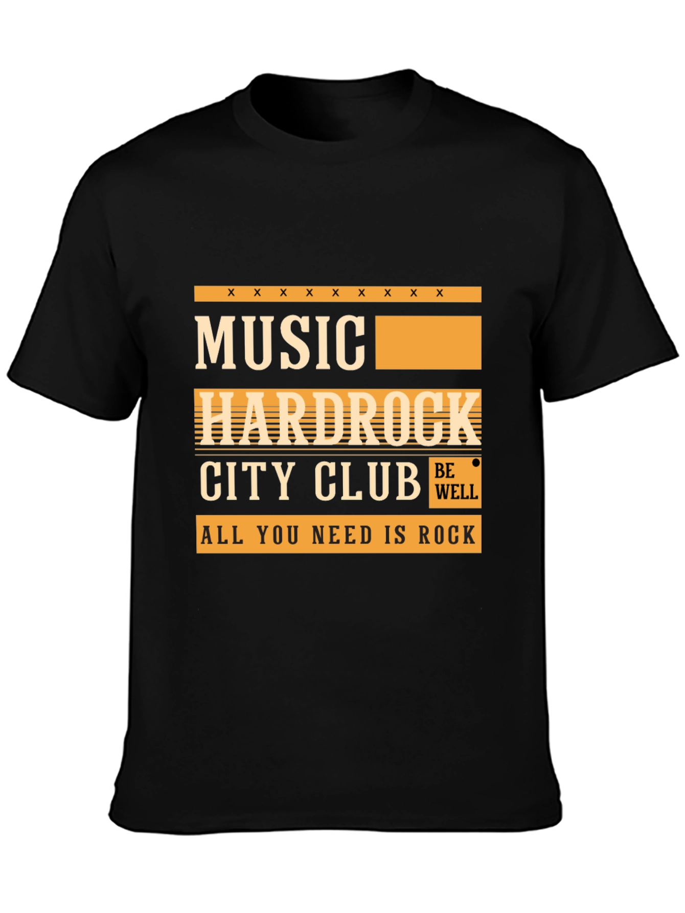 Music Hardrock City Club T-Shirt