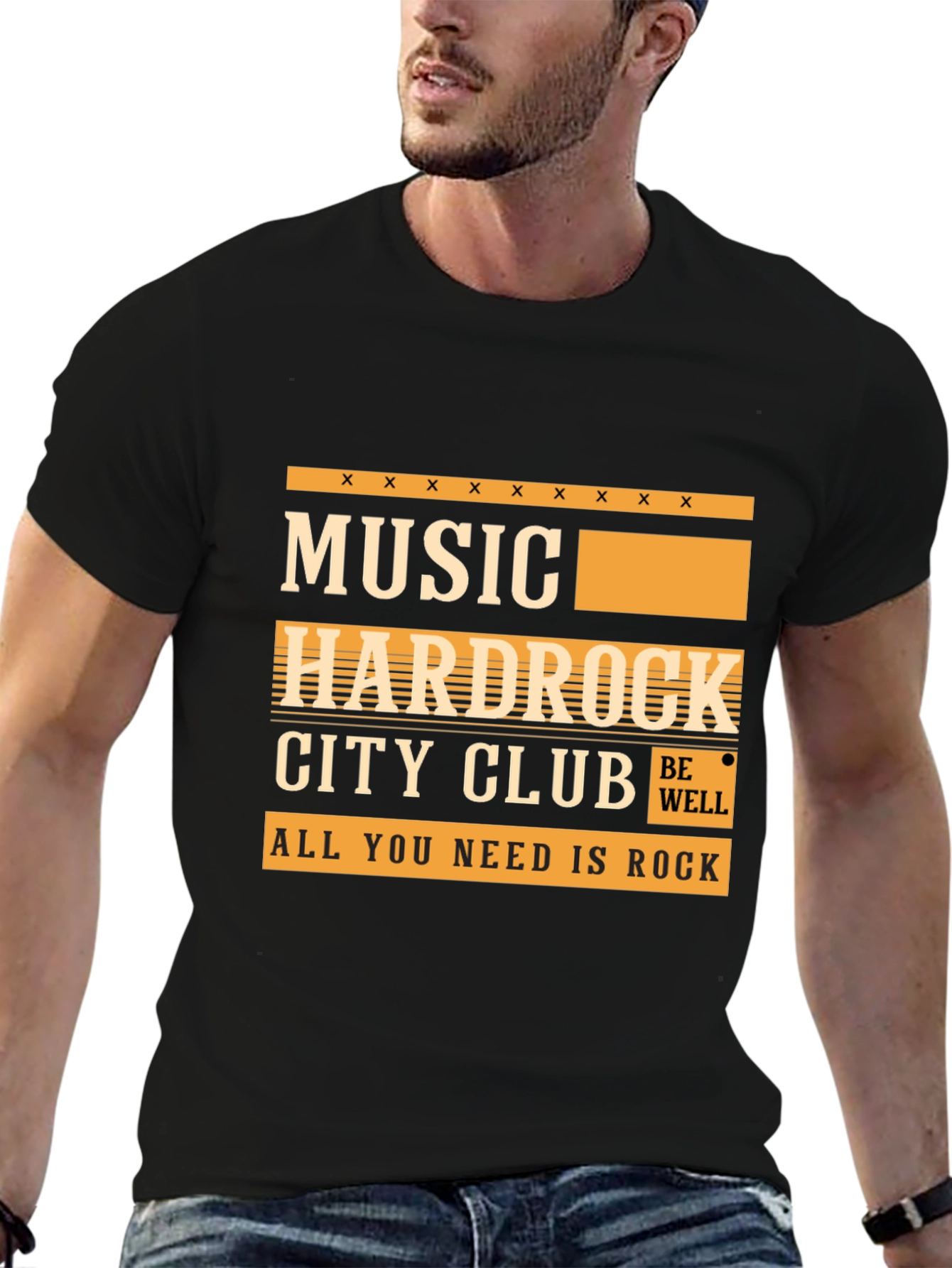 Music Hardrock City Club T-Shirt