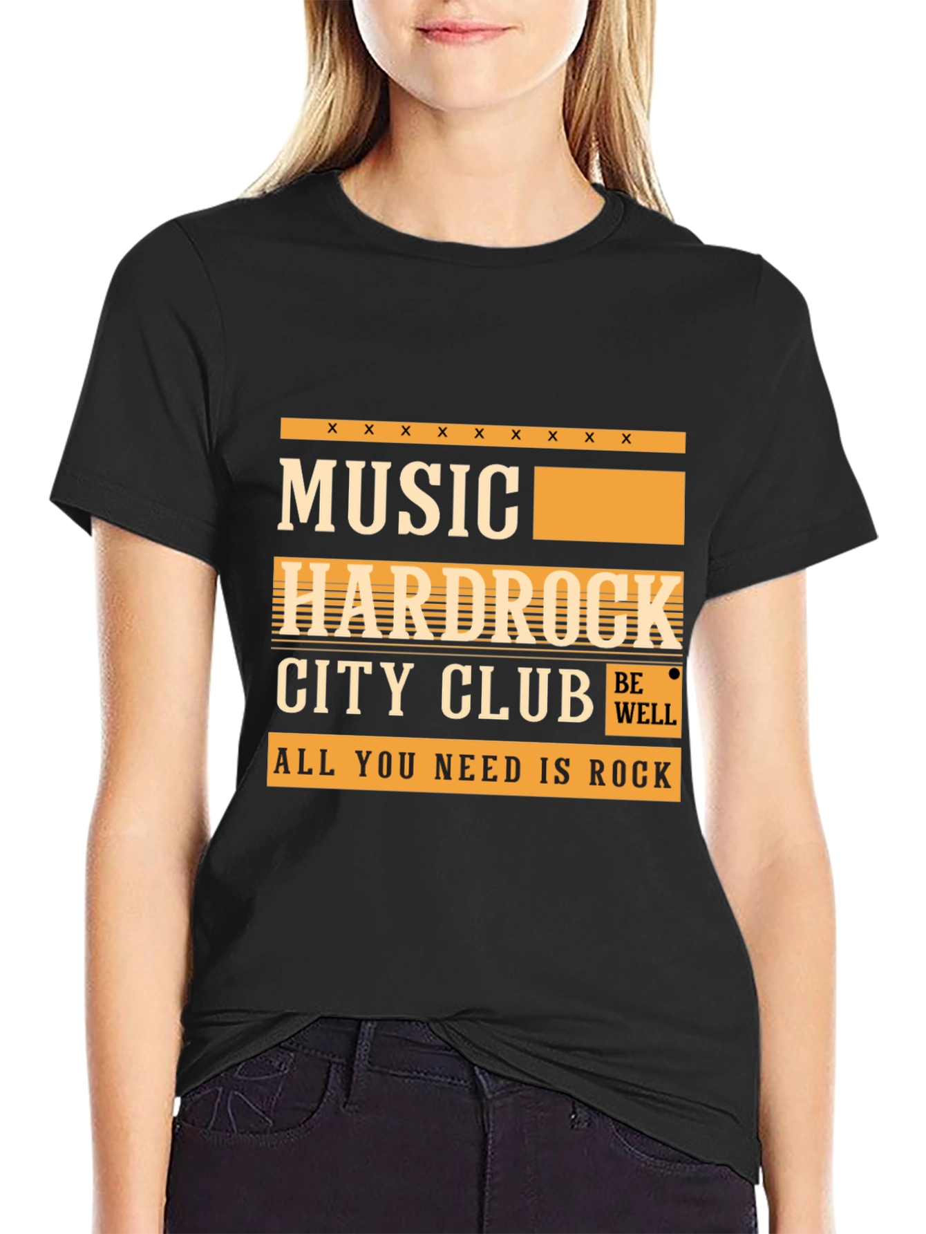 Music Hardrock City Club T-Shirt