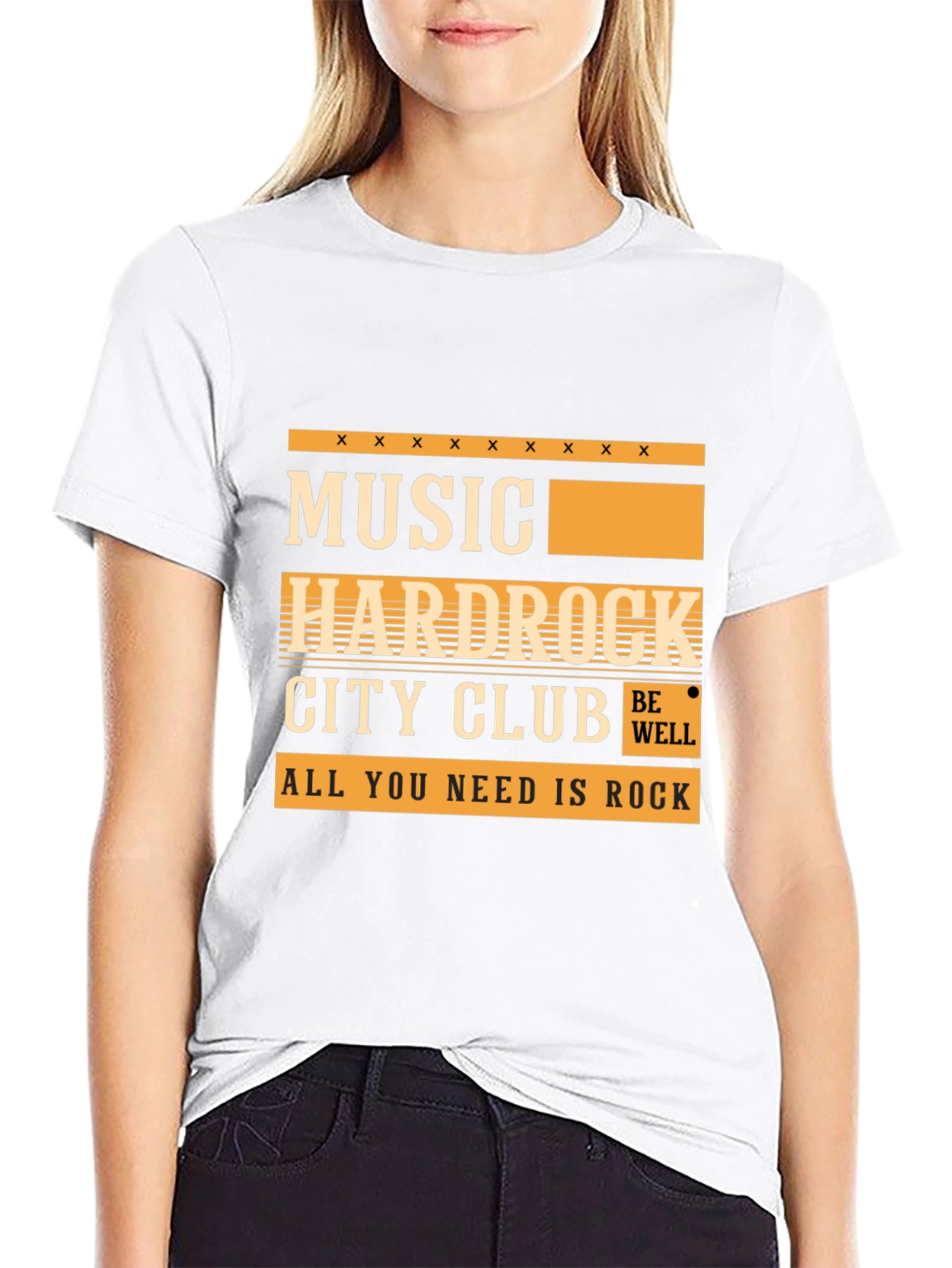 Music Hardrock City Club T-Shirt