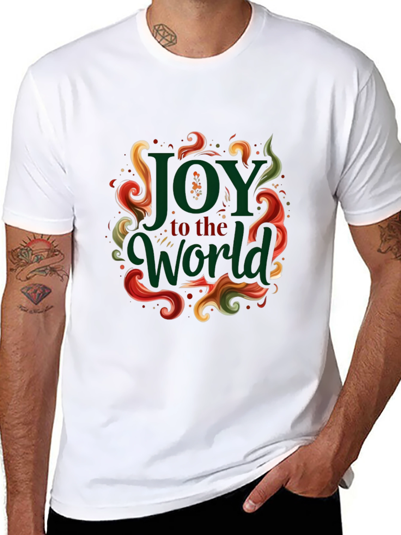 Joy to the World Holiday Graphic Tee