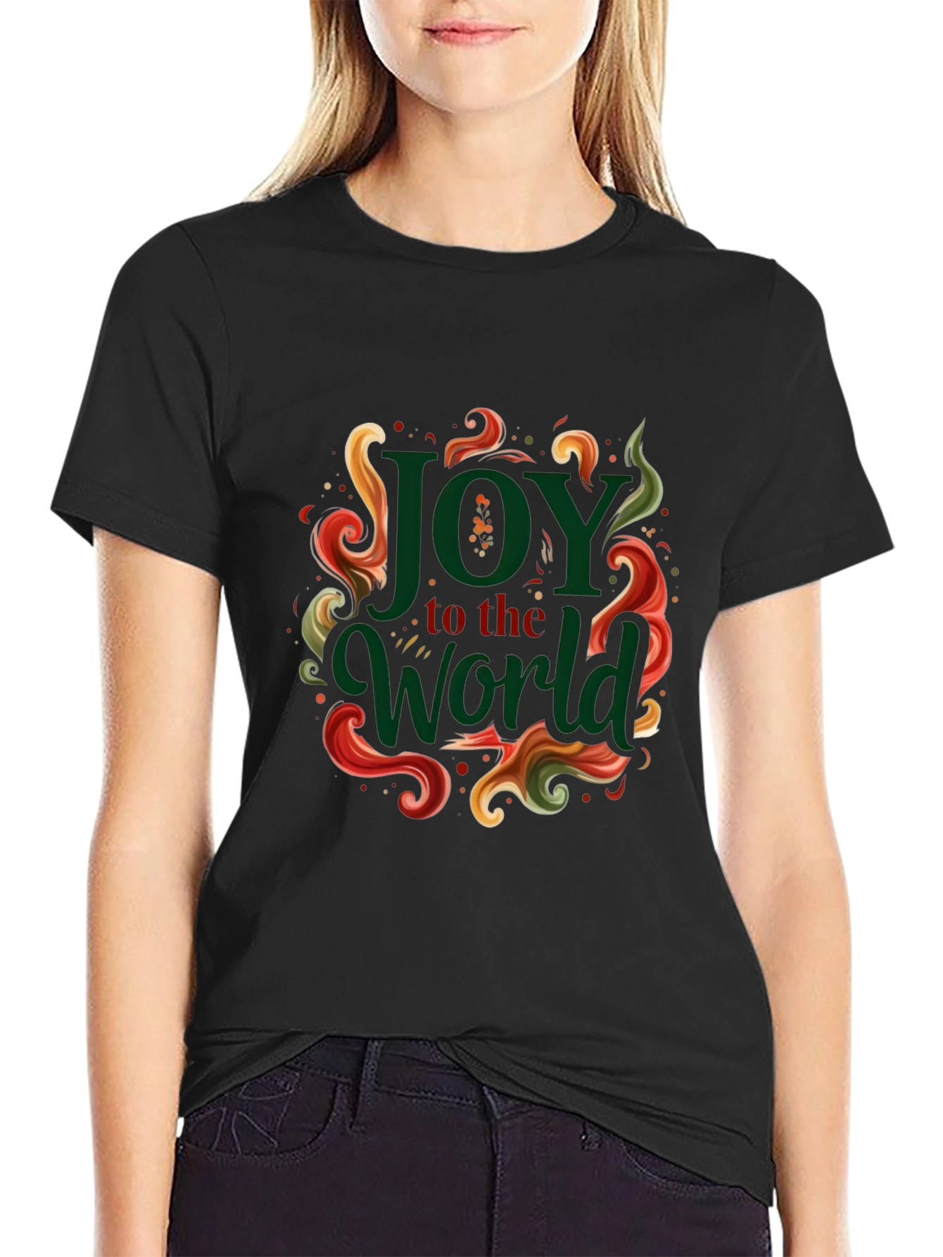 Joy to the World Holiday Graphic Tee