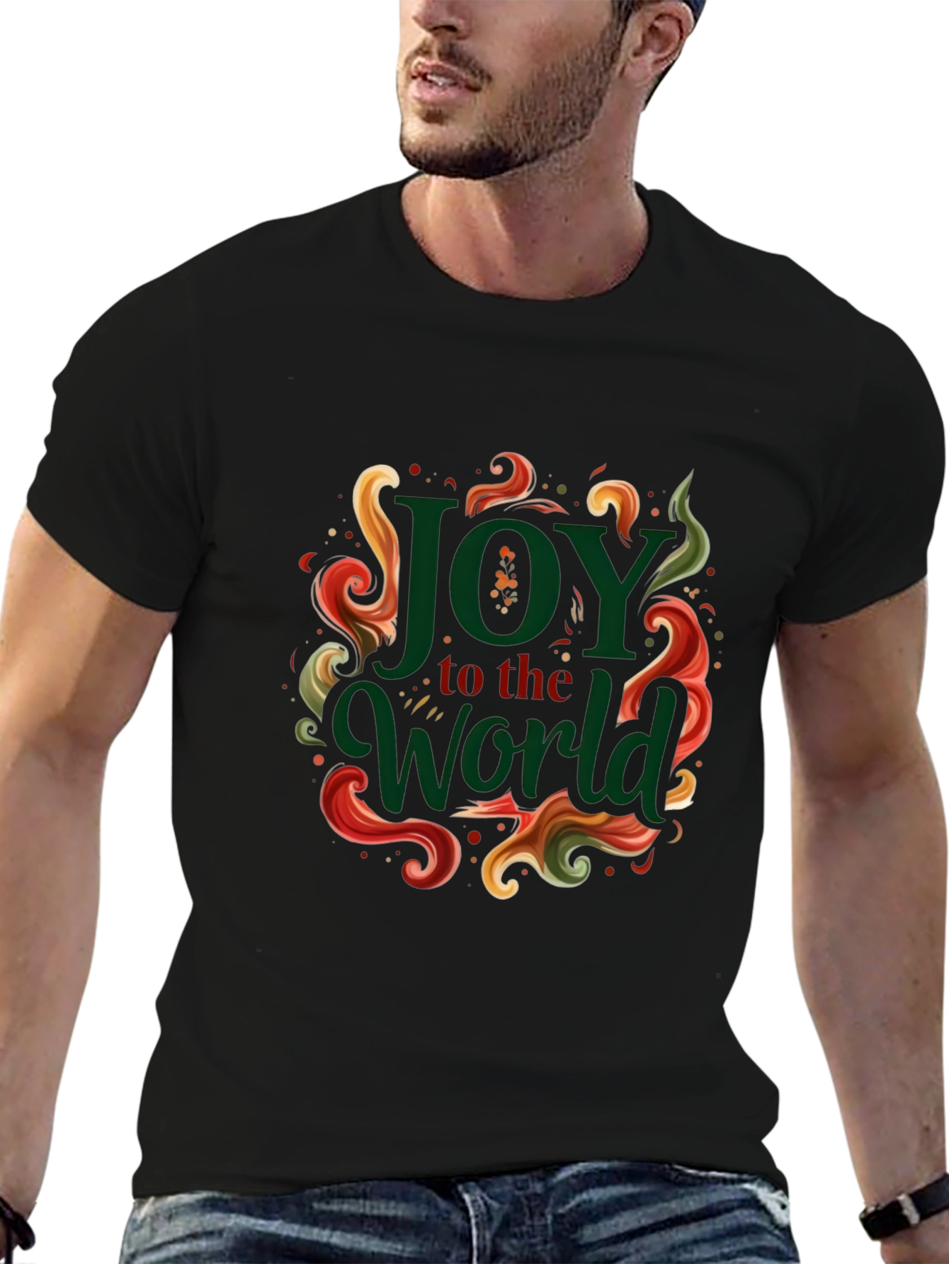 Joy to the World Holiday Graphic Tee