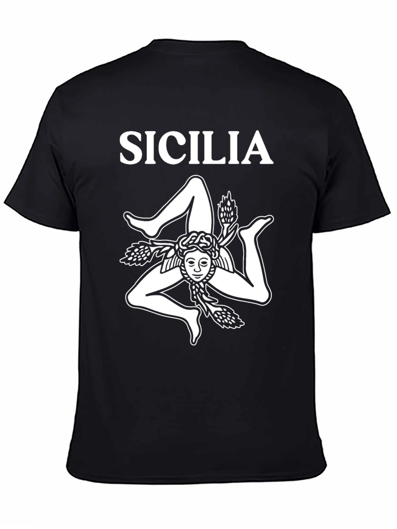Sicilia T-Shirt - Trinacria Symbol Italian Pride Tee