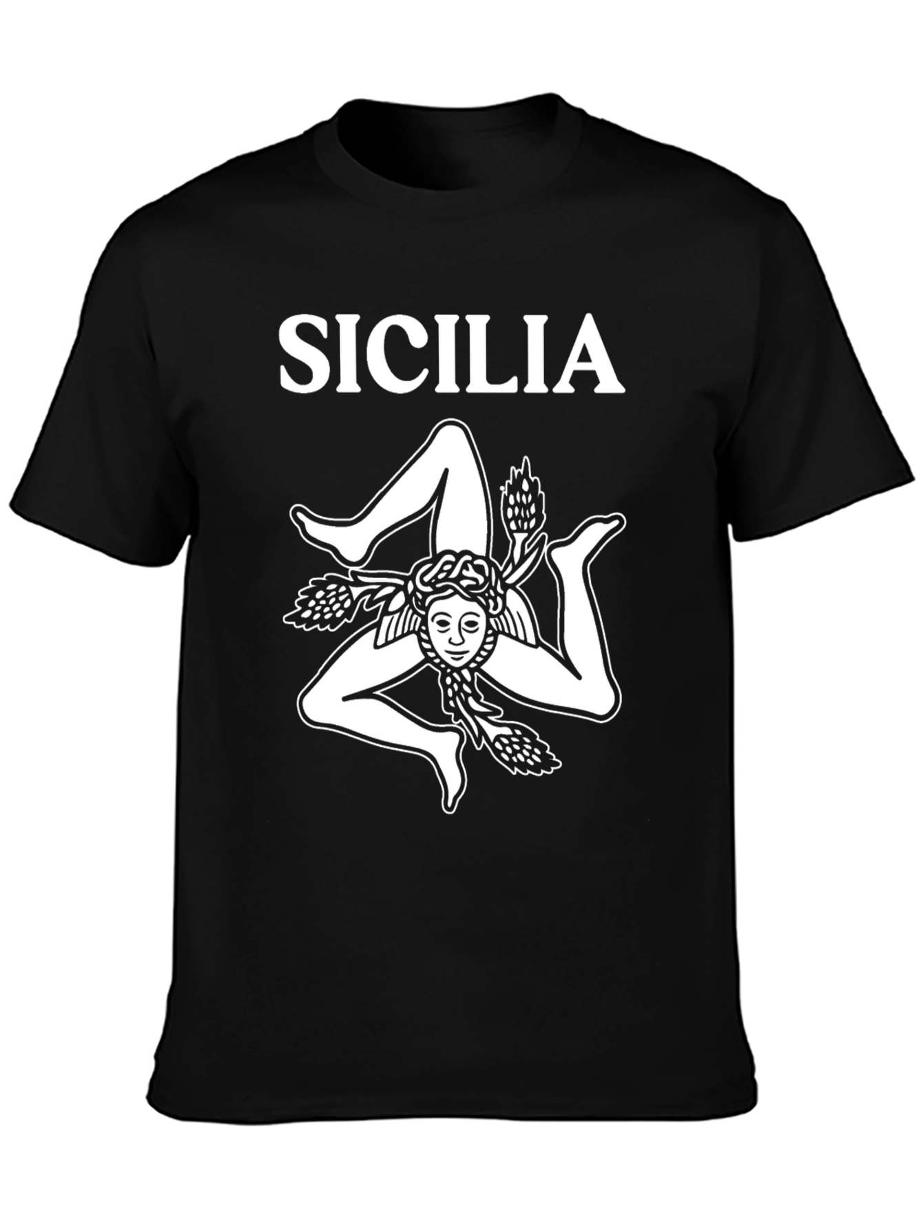 Sicilia T-Shirt - Trinacria Symbol Italian Pride Tee