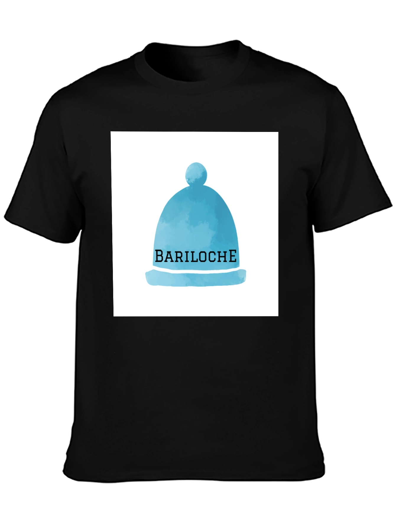 Bariloche Hat Graphic T-Shirt Tourist Souvenir Tee