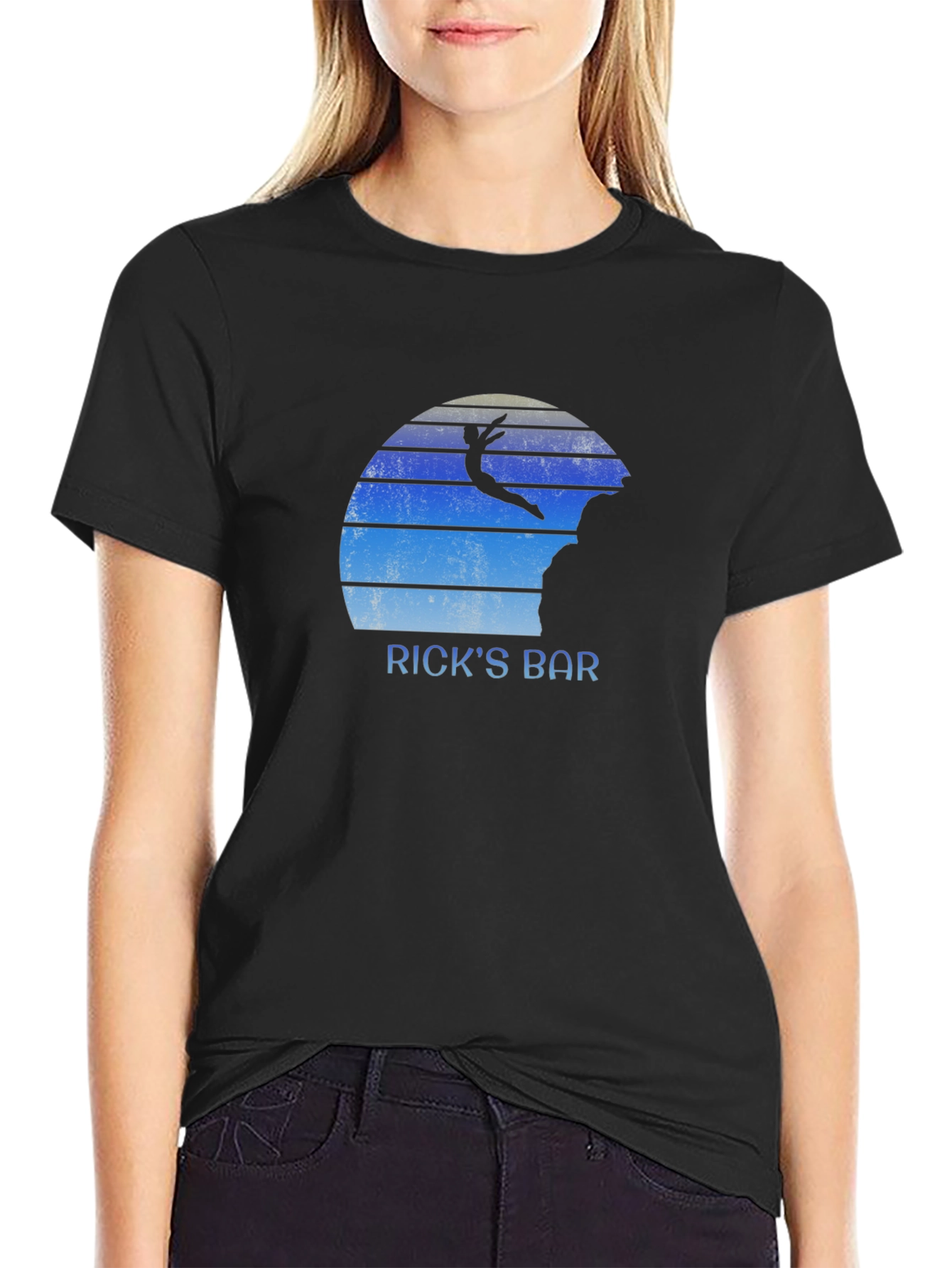 Ricks Bar Cliff Diver Graphic Tee