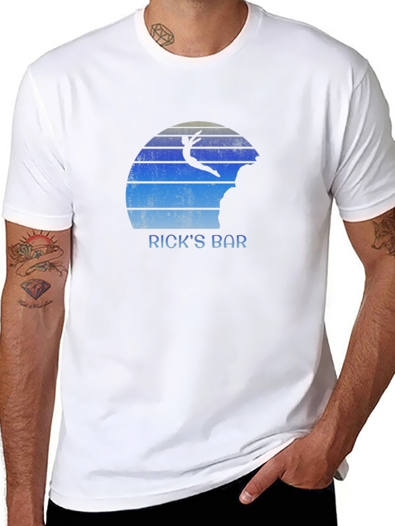 Ricks Bar Cliff Diver Graphic Tee