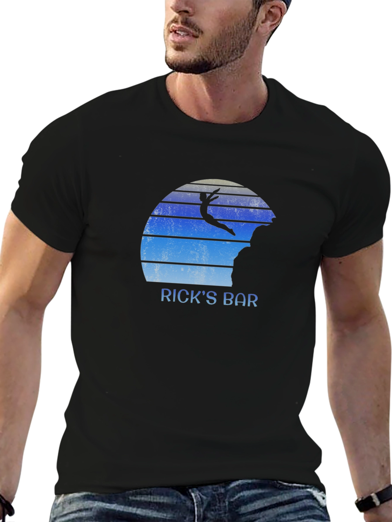 Ricks Bar Cliff Diver Graphic Tee