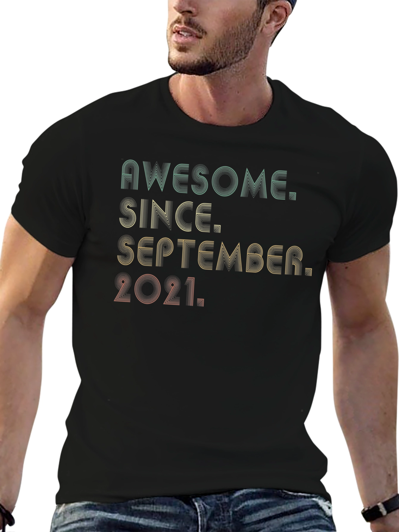 Awesome Since September 2021 Graphic Tee