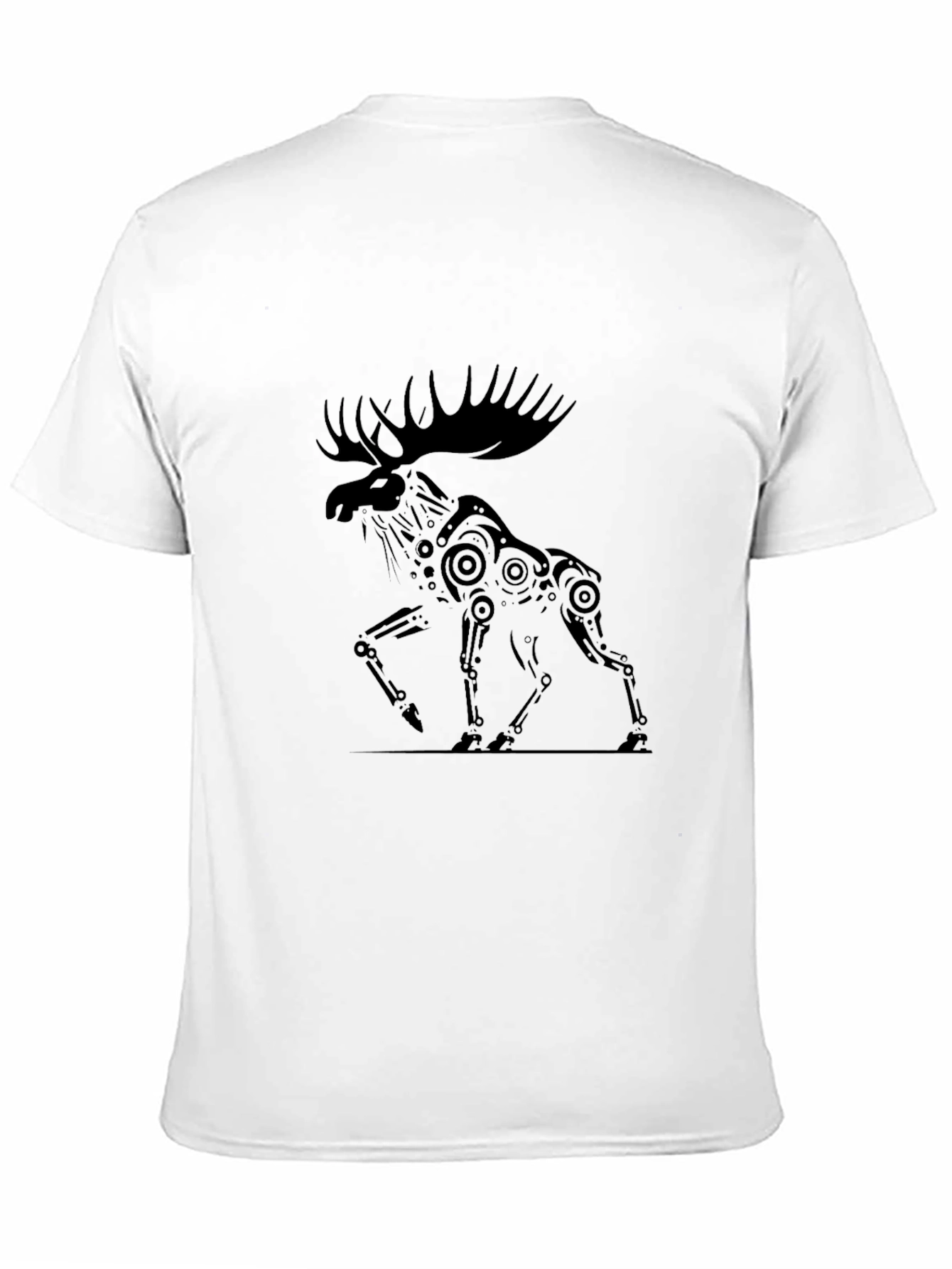 Black Moose Graphic Tee - Mens Short Sleeve