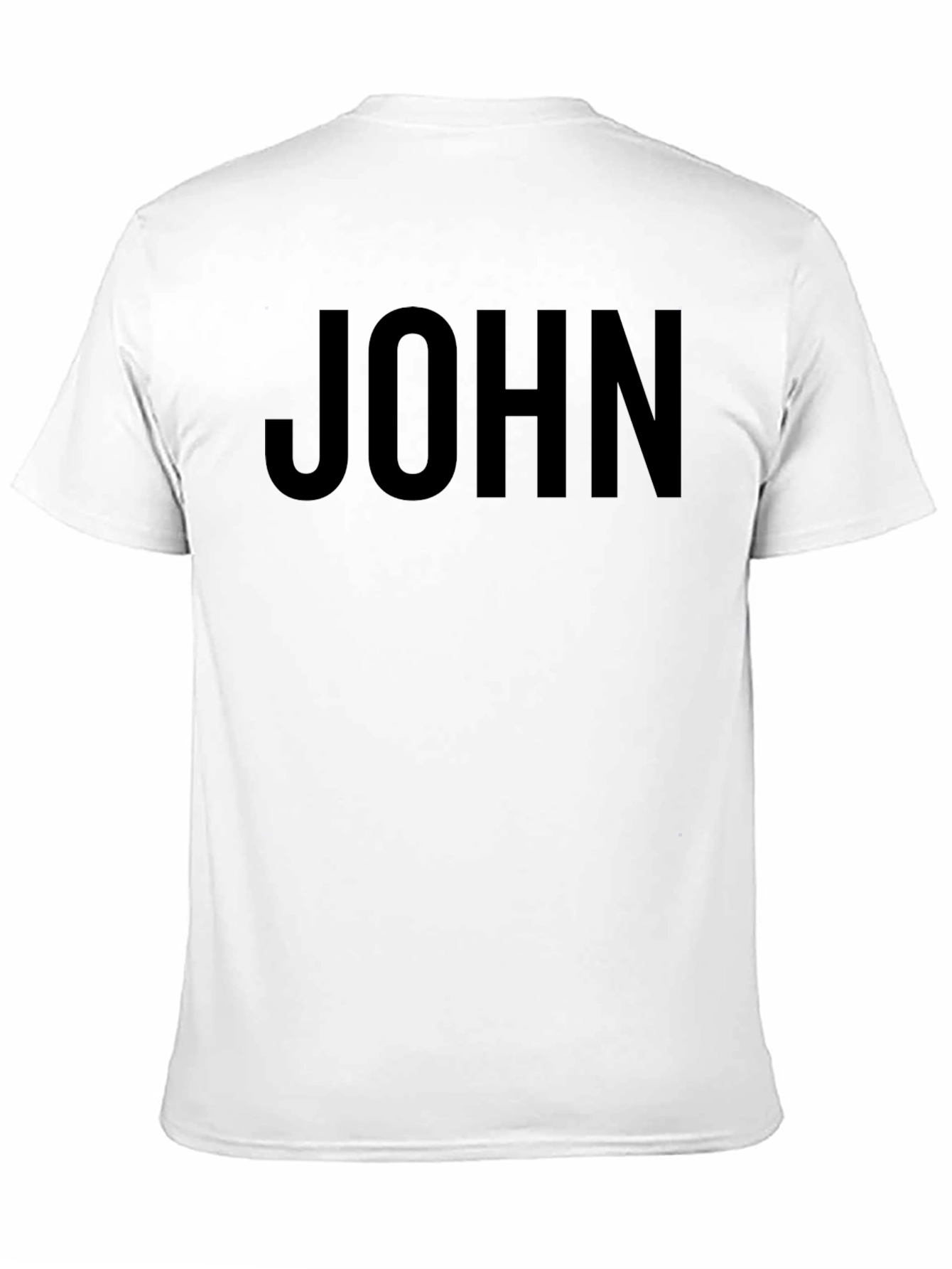 Mens JOHN Black T-Shirt