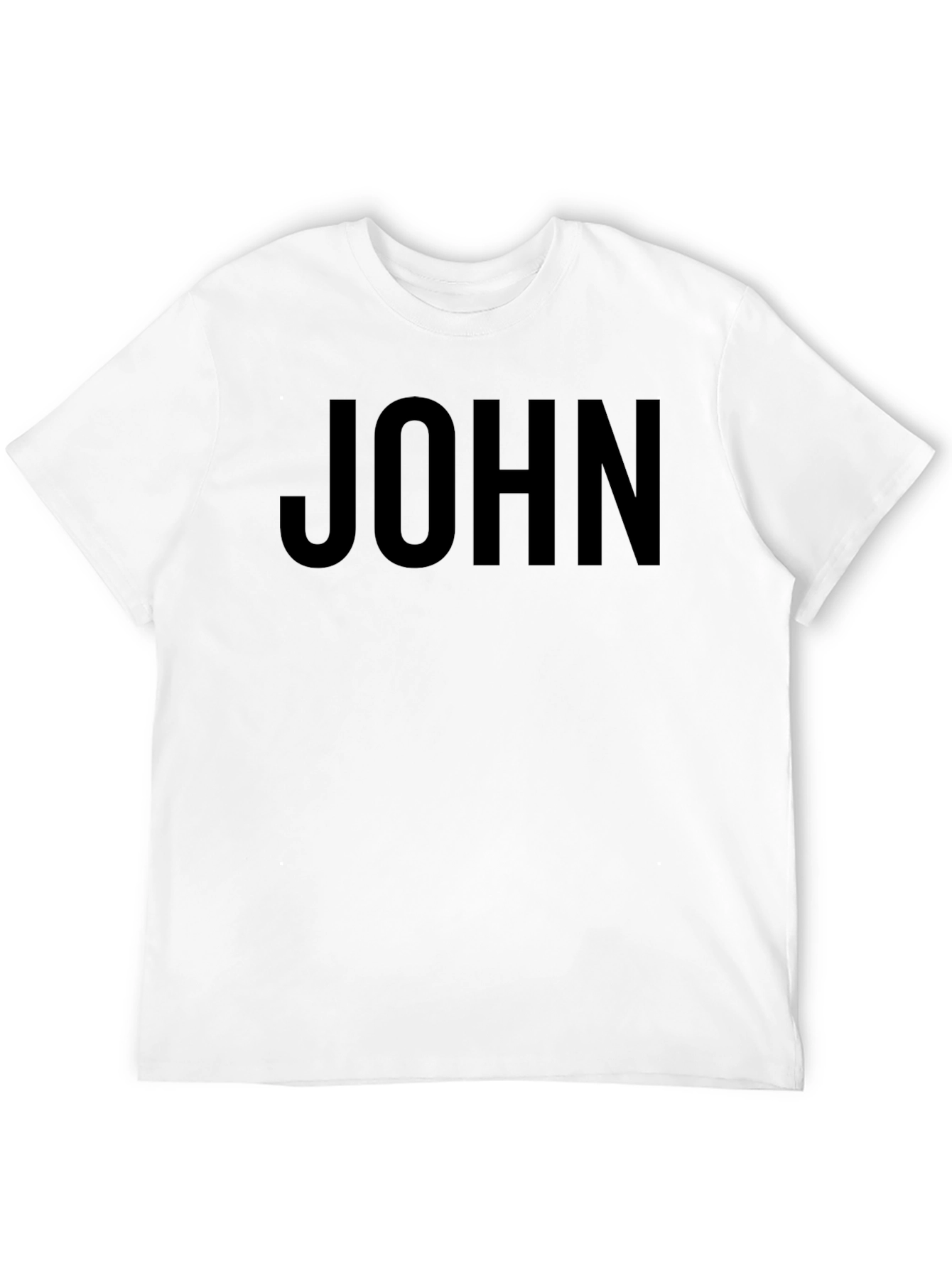 Mens JOHN Black T-Shirt
